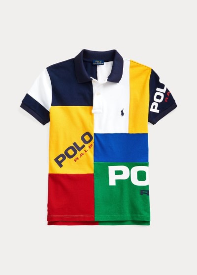 Polos Polo Ralph Lauren Mujer Multicolor - Classic Fit Color-Blocked - HSMBD0956